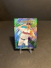 Shane Bieber 2022 Topps Finest Flashback card