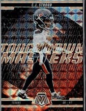 C.J. Stroud 2025 Panini Mosaic Touchdown Masters card