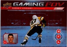 Sidney Crosby 2024-25 Upper Deck Gaming FOV card