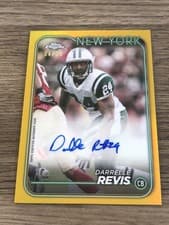 Darrelle Revis 2024 Topps Chrome Chrome Legends Autographs card