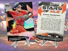 Gunnar Henderson 2026 Topps Stars Of MLB card