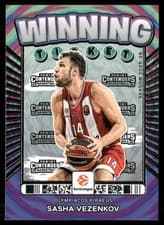2025-26 Panini Contenders EuroLeague Winning Ticket Sasha Vezenkov #10 card