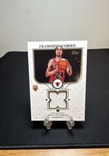 2025-26 Topps Franchise Fabrics Noa Essengue #FF-NE card