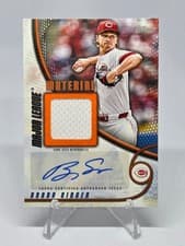 2025 Topps Update Major League Material Autographs Brady Singer #MMAU-BS card