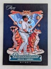 2025 Panini Three and Two Downtown Miguel Cabrera #19 card