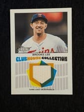 2026 Topps Heritage Clubhouse Collection Relics Brooks Lee #CCR-BL card