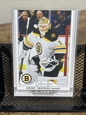 Jeremy Swayman 2025 Upper Deck O-Pee-Chee Glossy card