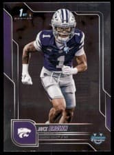 2025 Bowman University Chrome Base Set Jayce Brown #71 card