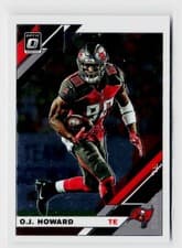 O.J. Howard 2019 Donruss Optic card