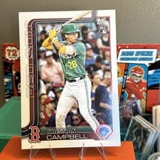 2025 Topps Update Oversized 2025 Base Card Kristian Campbell #US1 card