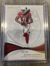 Larry Fitzgerald 2019 Panini Immaculate Collection card