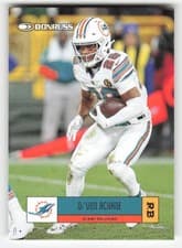 2025 Donruss Retro 2005 De’Von Achane #R05-DVA card