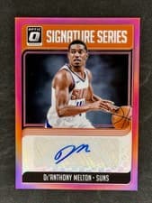 De'Anthony Melton 2018 Panini Donruss Optic Signature Series card