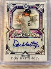 Don Mattingly 2025 Panini Boys of Summer Fan Favorite Signatures card