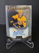 2024-25 O-Pee-Chee Platinum Rookie Autographs Fedor Svechkov #R-FS card