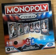 Board Game Box 2022 Panini Prizm Monopoly card