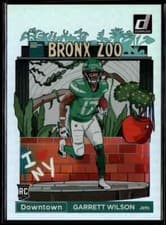 Garrett Wilson 2022 Panini Donruss Downtown card