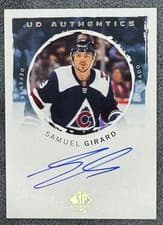 2024-25 SP Authentic UD Authentics Samuel Girard #UDA-SG card