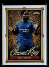 Didier Drogba 2025 Topps Premier League Chrome King card