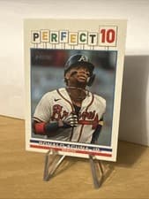 2025 Topps Heritage Perfect 10 Ronald Acuña Jr. #P10-4 card