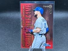 2025 Panini Crusade Spirit of the Game Alex Gordon #10 card