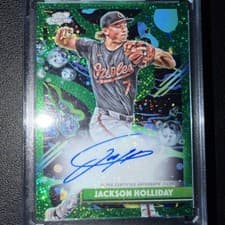 Jackson Holliday 2025 Topps Cosmic Chrome Cosmic Chrome Autographs card