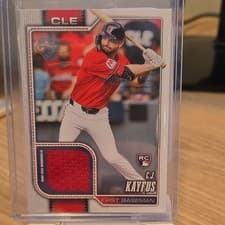 2026 Topps Real One Relics C.J. Kayfus #35 card