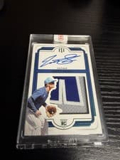 2025 Panini National Treasures Silhouette Signatures Matt Shaw #7 card