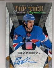 Brennan Othmann 2024-25 Upper Deck Artifacts Top Tier Rookie Signatures card