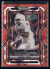 2025 Panini Prizm Draft Picks Student Orientation Marcel Reed #4 card