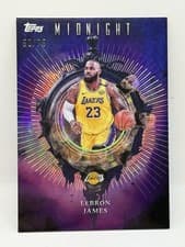 2025-26 Topps Midnight Insomnia LeBron James #IN-6 card