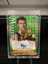 2024-25 Finest Masters Autographs Kyle Filipowski #MA-KF card