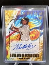 2025 Topps Inception Inception Immersion Autographs Nick Kurtz #IIA-NK card