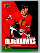2025-26 Upper Deck Chicago Blackhawks Centennial Hobby Keith Carney #34 card