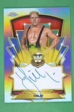 2026 Topps Chrome WWE Legendary Chrome Autographs Finlay #LCA-FL card