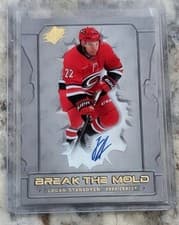 2025-26 SPx Break the Mold Logan Stankoven #BM-15 card