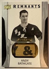 2024-25 Upper Deck Engrained Icons Remnants Andy Bathgate #R-AB card