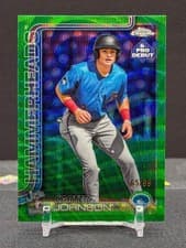 2025 Topps Pro Debut Chrome Carter Johnson #PDC-187 card
