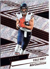 Cole Kmet 2025 Panini Revolution card