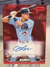 Cam Eden 2024 Topps Stadium Club Autograph card