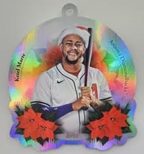 2025 Topps Holiday Oversized Die-Cut MLB Ornaments Ketel Marte #OO-19 card