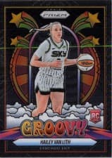 2025 Panini Prizm WNBA Groovy Hailey Van Lith #14 card