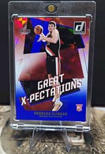 2024-25 Donruss Great X-Pectations Donovan Clingan #21 card