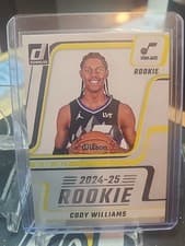 Cody Williams 2024-25 Donruss Next Day card