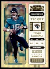 Trevor Lawrence 2022 Panini Contenders card