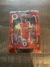 Bukayo Saka 2021 Panini Prizm Premier League card