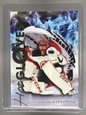 2025-26 Flair Hot Gloves Jacob Markstrom #HG-13 card
