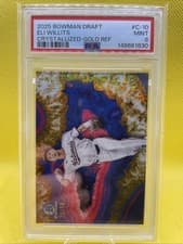 2025 Bowman Draft Crystallized Eli Willits #C-10 card