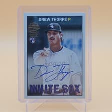 2025 Topps Archives Fan Favorite Autographs 1967 Drew Thorpe #67FFA-DT card