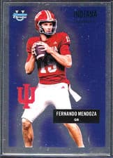 2025 Bowman University Chrome 1955 Bowman Football Fernando Mendoza #55AV-19 card